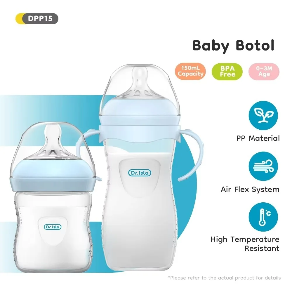 Baby Food Glass Jars - Baby PP Bottle 150/240/330ML Newborn Baby