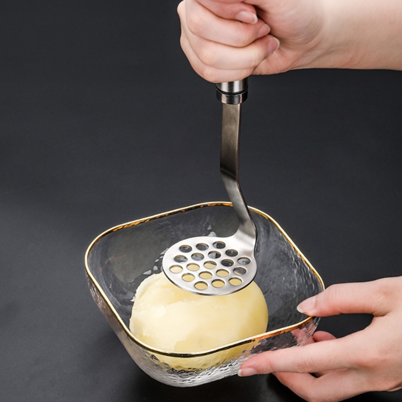 Baby Food With Avocado - Portable Stainless Steel Masher Pressure Mud
