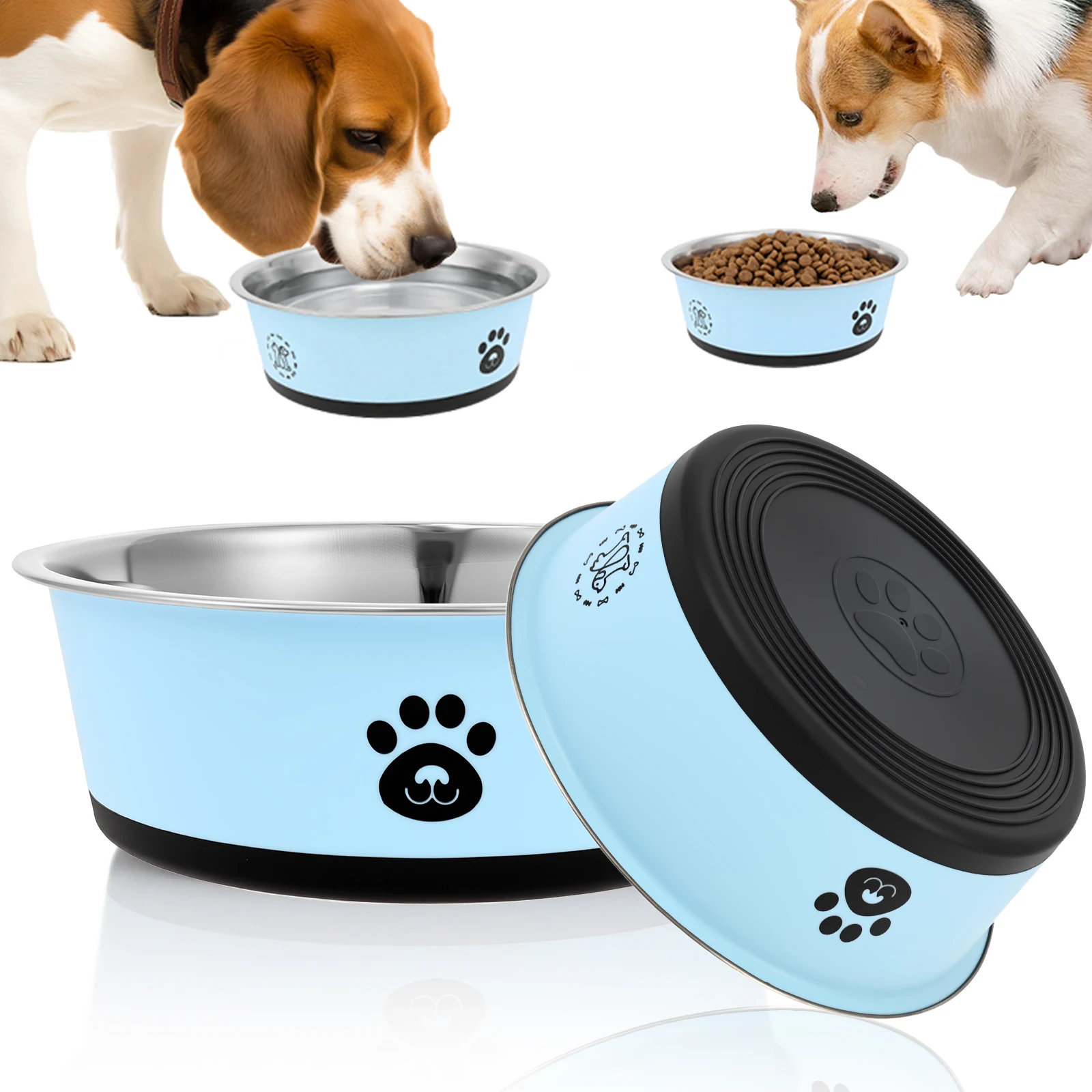 2 Pack Stainless Steel Dog Fee - огляд і ціна Baby Food Cat