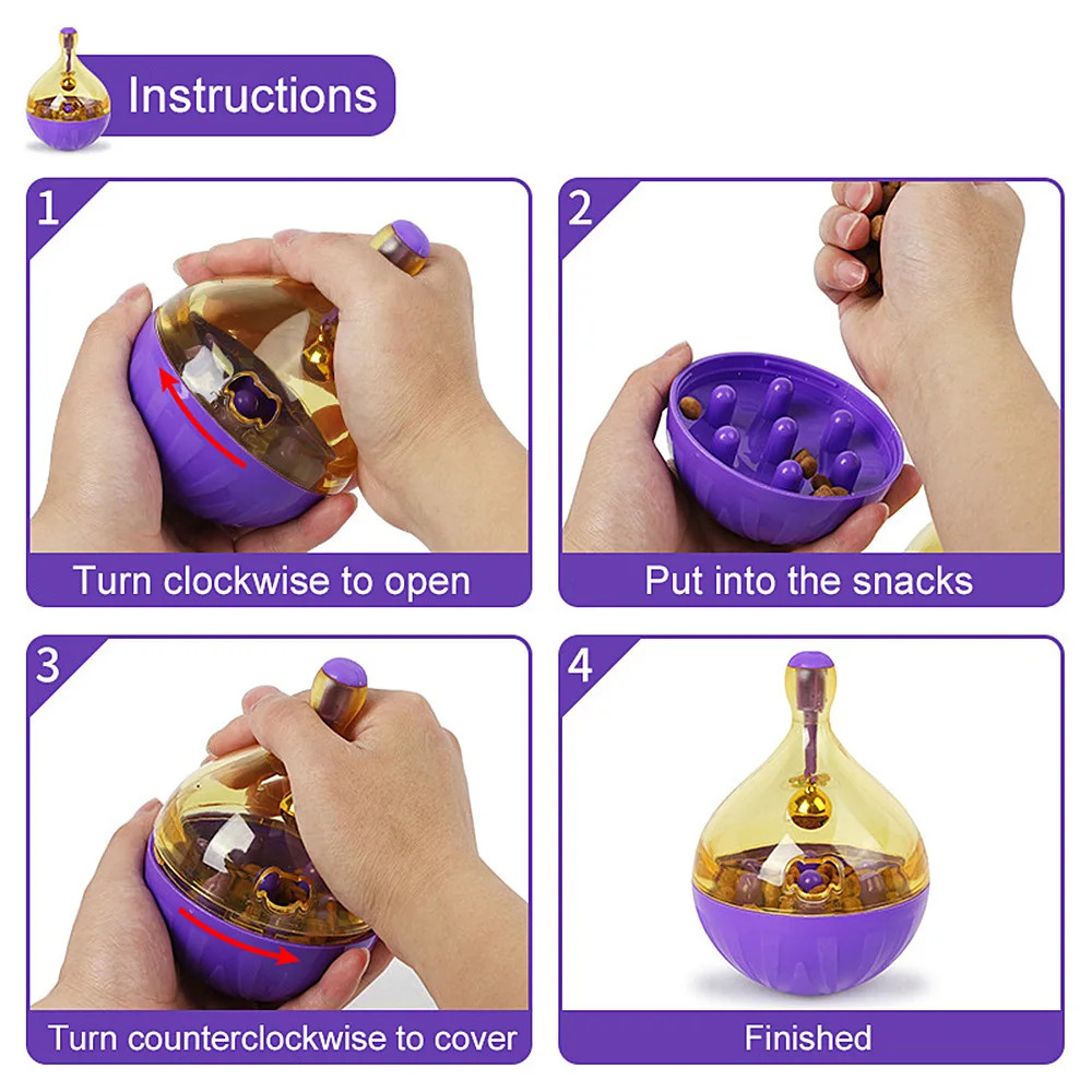 Pet Cat Fun Bowl Feeding Toys  - огляд і ціна Baby Food Cat