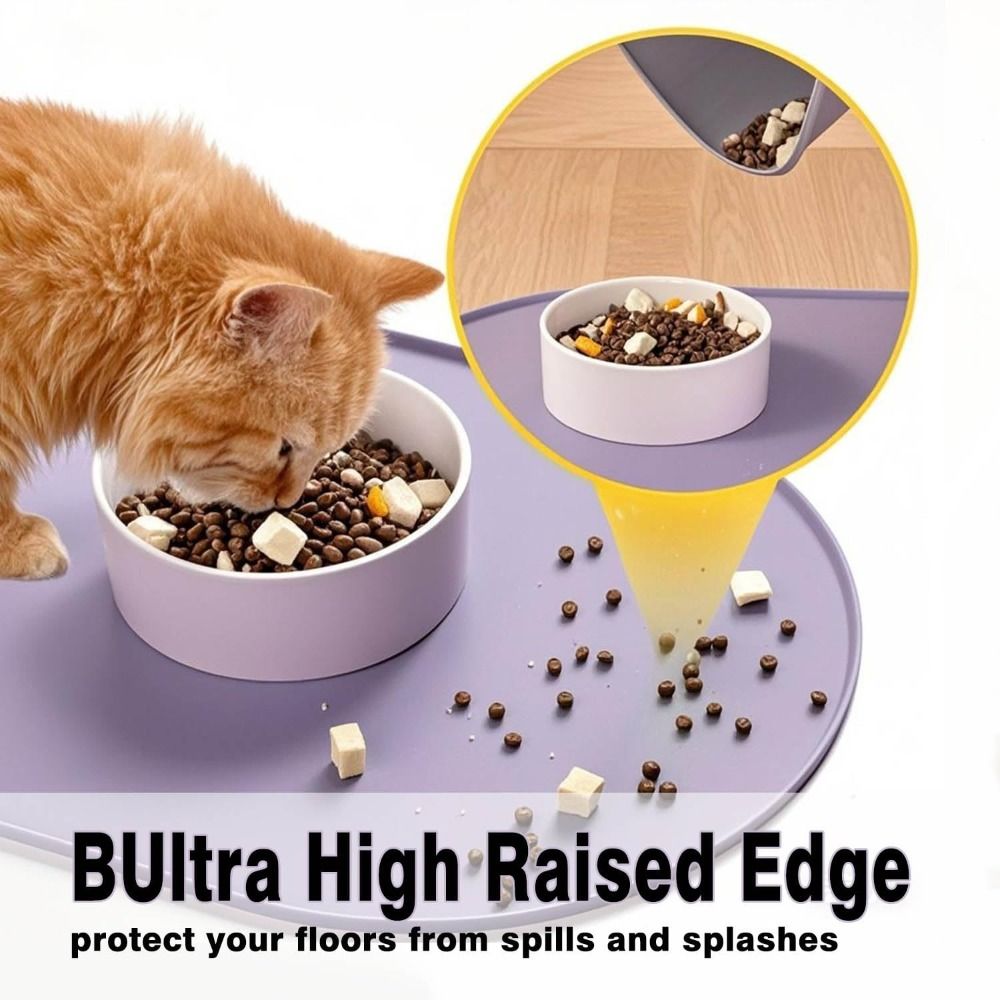 Durable Silicone Pet Food Mat  - огляд і ціна Baby Food Cat