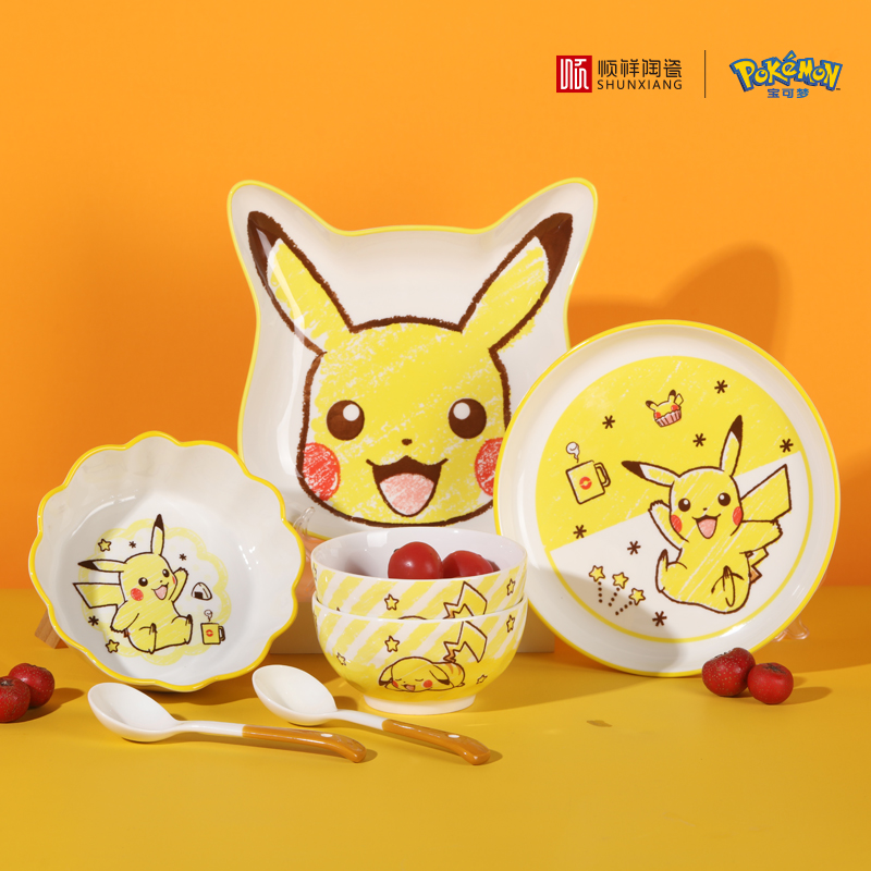 SHUNXIANG Pokémon Ceramic Tabl - огляд і ціна Baby Food Bowl