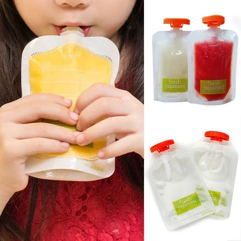 10Pcs Baby Food and Juice Box  - огляд і ціна Baby Food Packaging