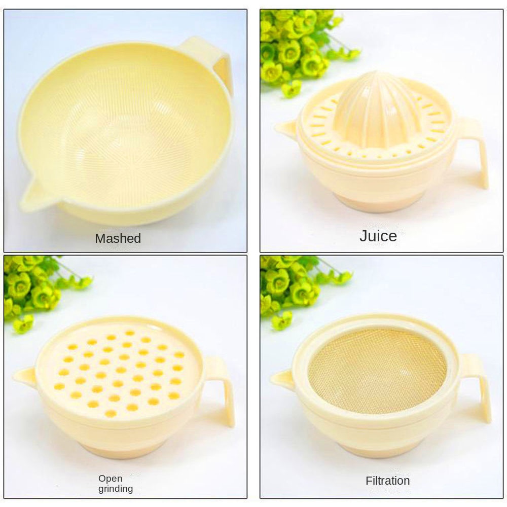 7Pcs Portable Food Grinding Bo - огляд і ціна Baby Food Bowl