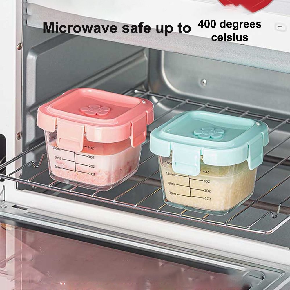 Glass Food Storage Box New 170 - огляд і ціна Baby Food Glass Jars