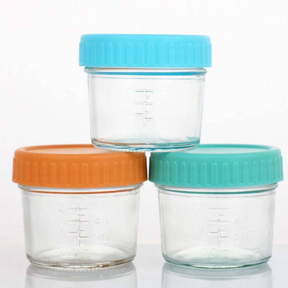 6pcs Multipurpose Glass Baby F - огляд і ціна Baby Food Glass Jars