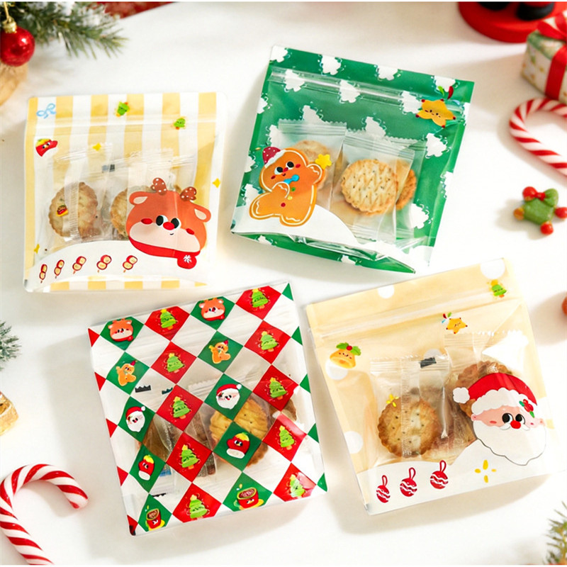 Food Grade Christmas Gift Bags - огляд і ціна Baby Food Zip Lock Bag