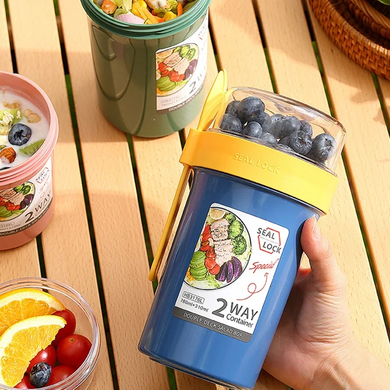 Bento Lunch Box Salad Oatmeal  - огляд і ціна Baby Food Oatmeal