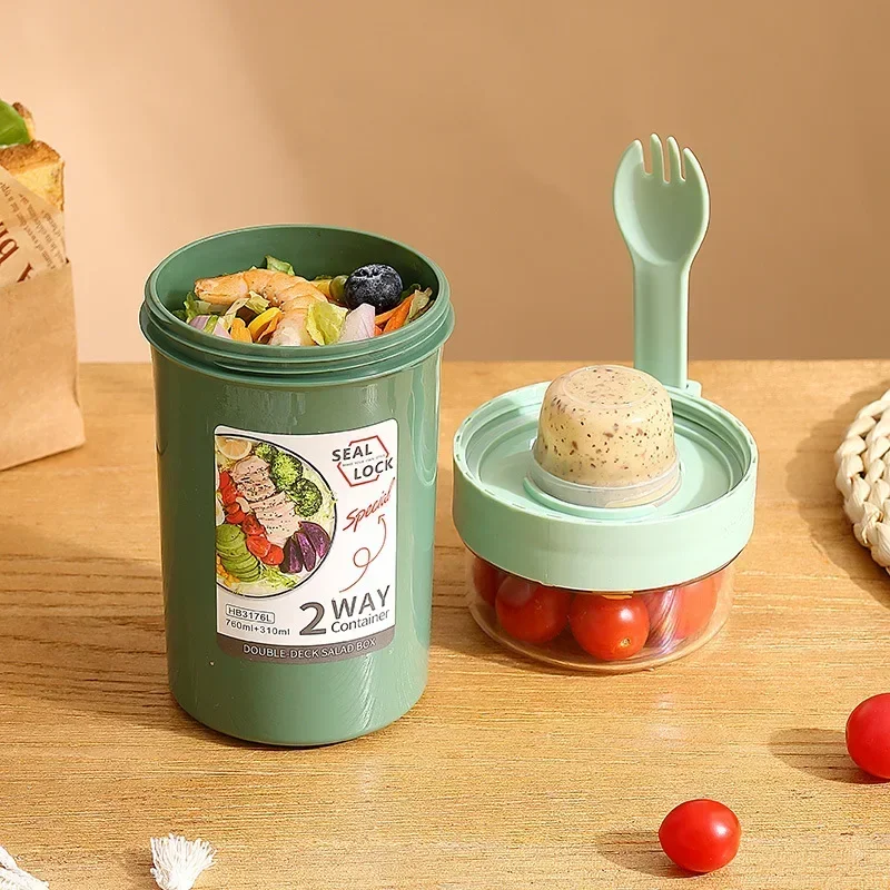 Bento Lunch Box Salad Oatmeal  - огляд і ціна Baby Food Oatmeal