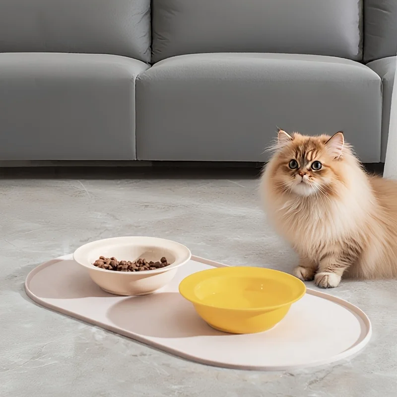1pc,Cat Feeding Mat with Non-S - огляд і ціна Baby Food Cat