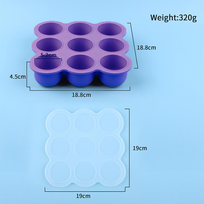 Baby Food Silicone Container 9 - огляд і ціна Baby Food Glass Jars