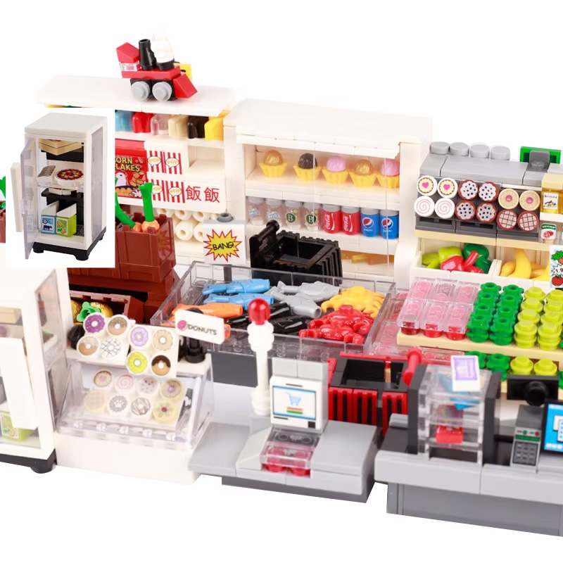 MOC City Food Building Blocks  - огляд і ціна Baby Food With Chicken