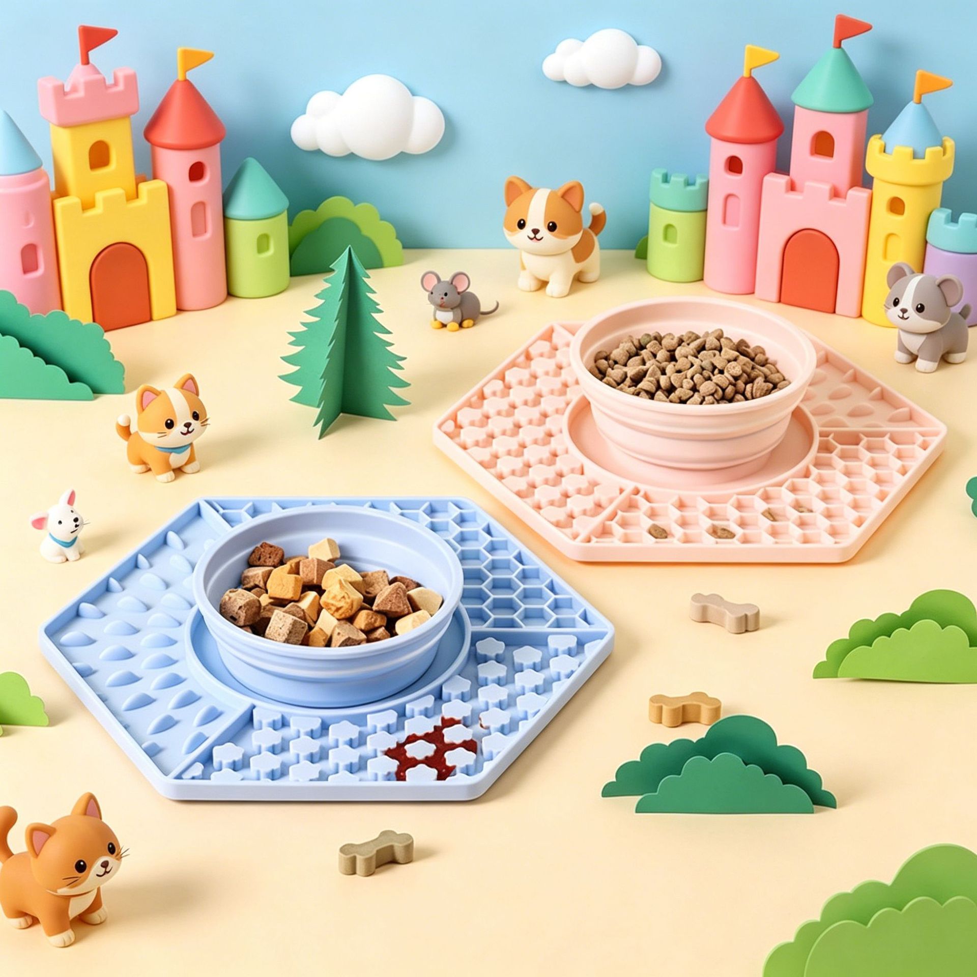 Two-in-One Licking Pad - Pet F - огляд і ціна Baby Food Cat