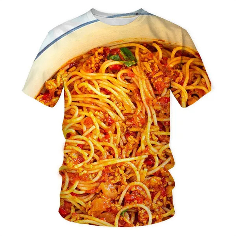 Fried Chicken Pasta Graphic T- - огляд і ціна Baby Food With Chicken