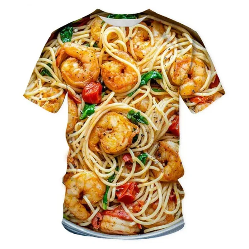Fried Chicken Pasta Graphic T- - огляд і ціна Baby Food With Chicken