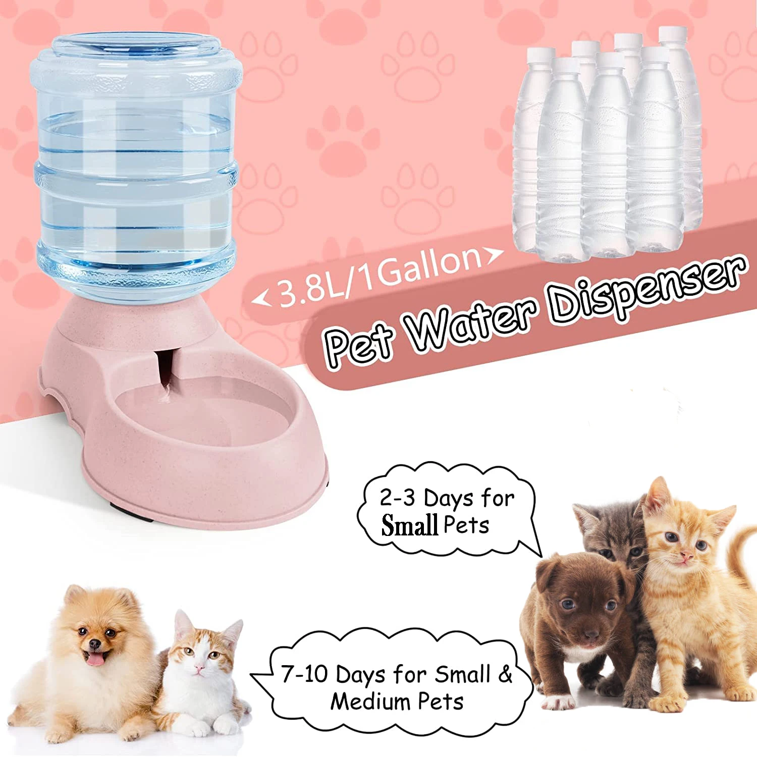Automatic Water Dispenser Larg - огляд і ціна Baby Food Cat