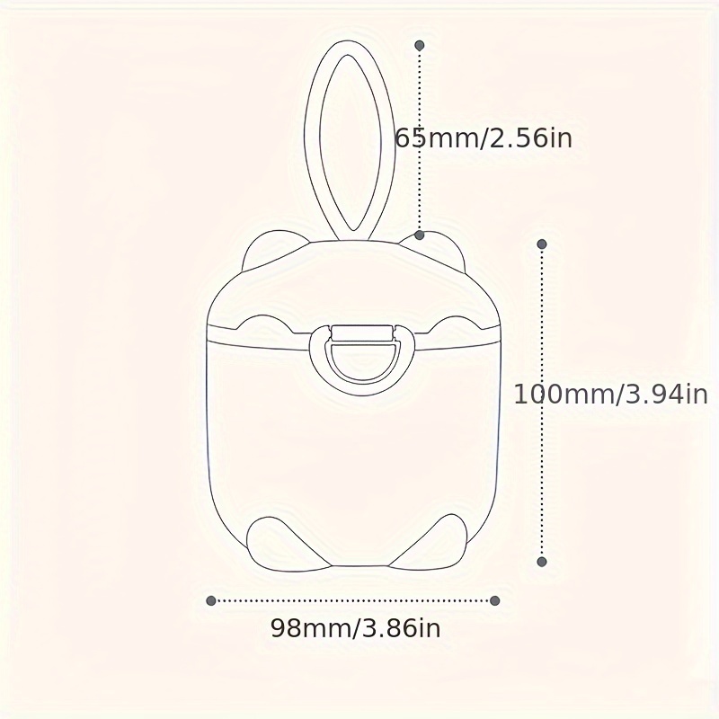 1pc Portable Four-Layer Milk P - огляд і ціна Baby Food Glass Jars