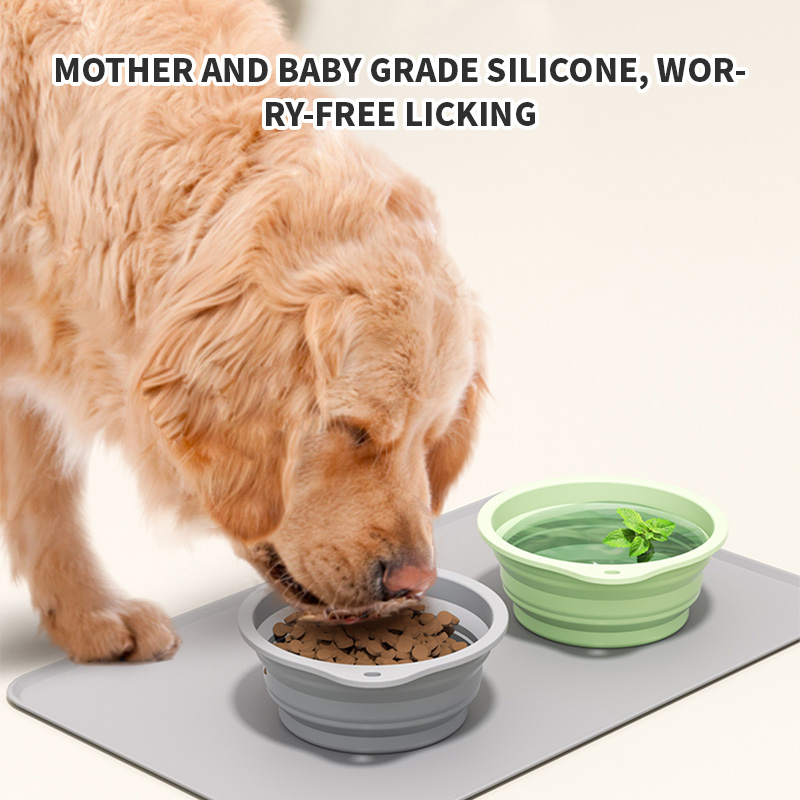 Collapsible Silicone Dog Bowl, - огляд і ціна Baby Food Cat