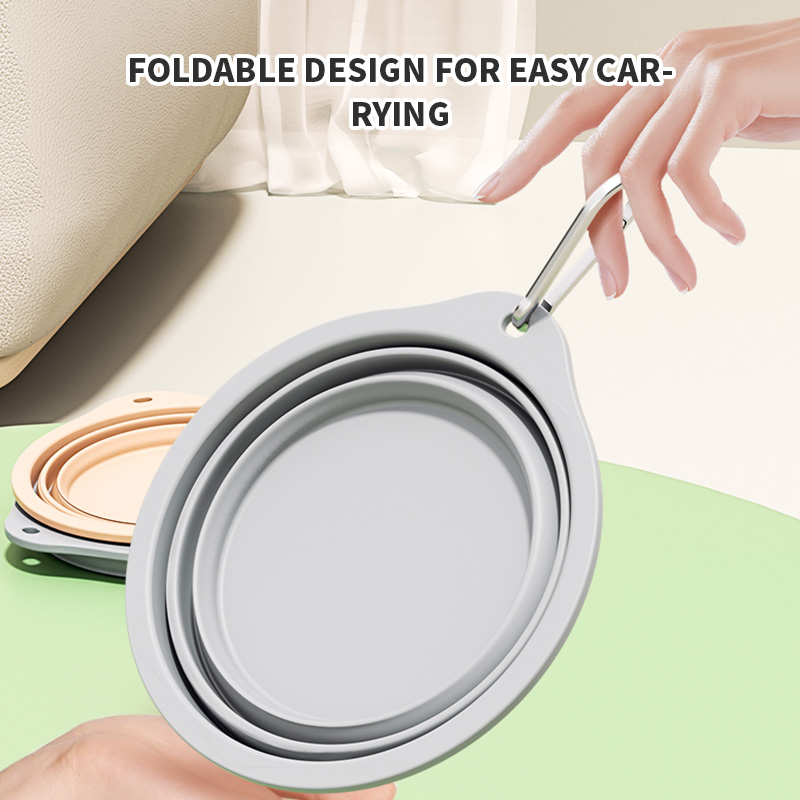 Collapsible Silicone Dog Bowl, - огляд і ціна Baby Food Cat