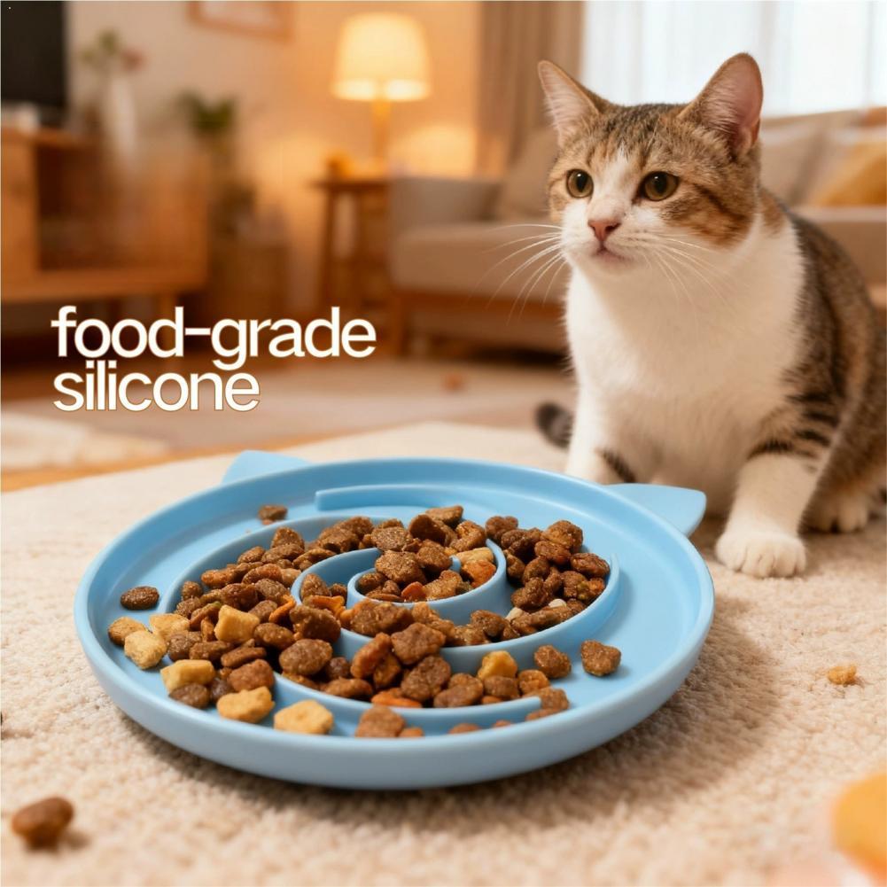 Pet Slow Food Bowl Maze Design - огляд і ціна Baby Food Cat