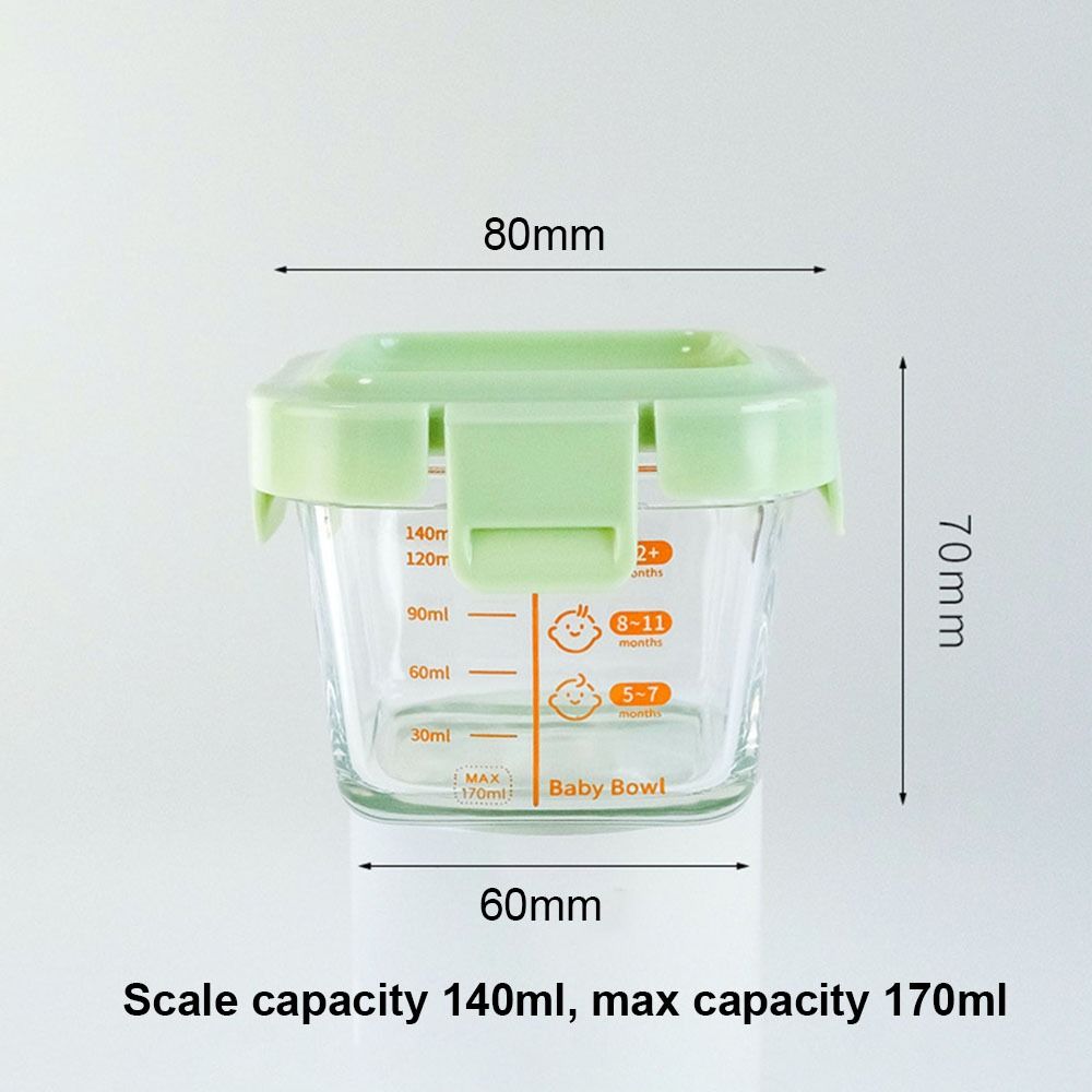 New 170ml Food Storage Box Gla - огляд і ціна Baby Food Glass Jars