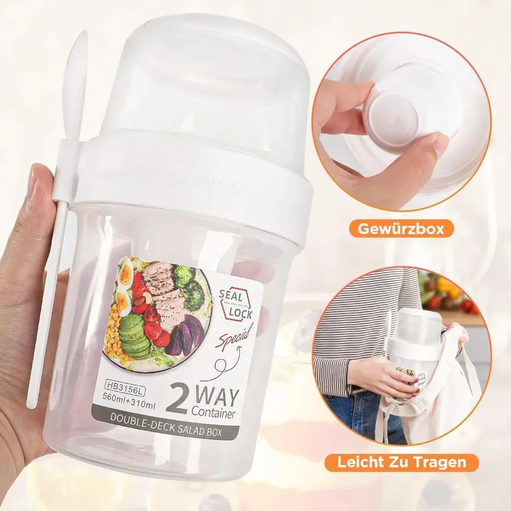 Salad Cup Breakfast Cups Porta - огляд і ціна Baby Food Oatmeal