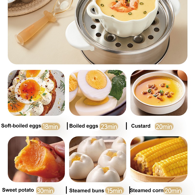 400W Multifunctional Egg Cooke - огляд і ціна Baby Food Steamer