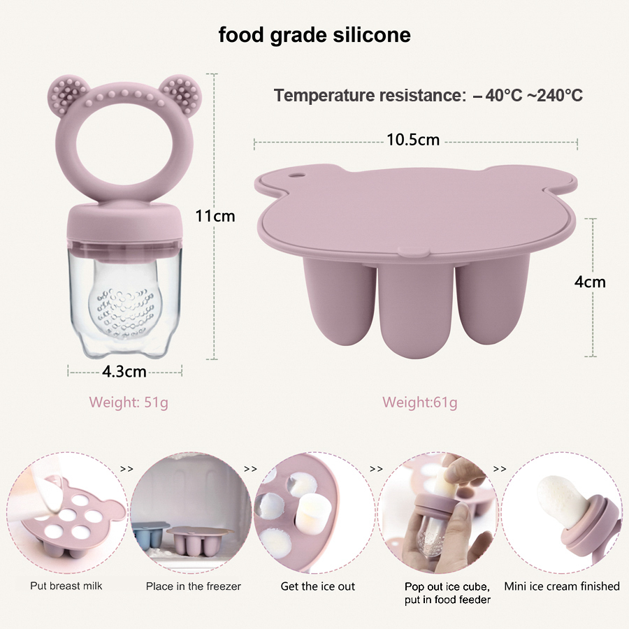 Baby Ice Cream Pops Silicone M - огляд і ціна Baby Food Glass Jar