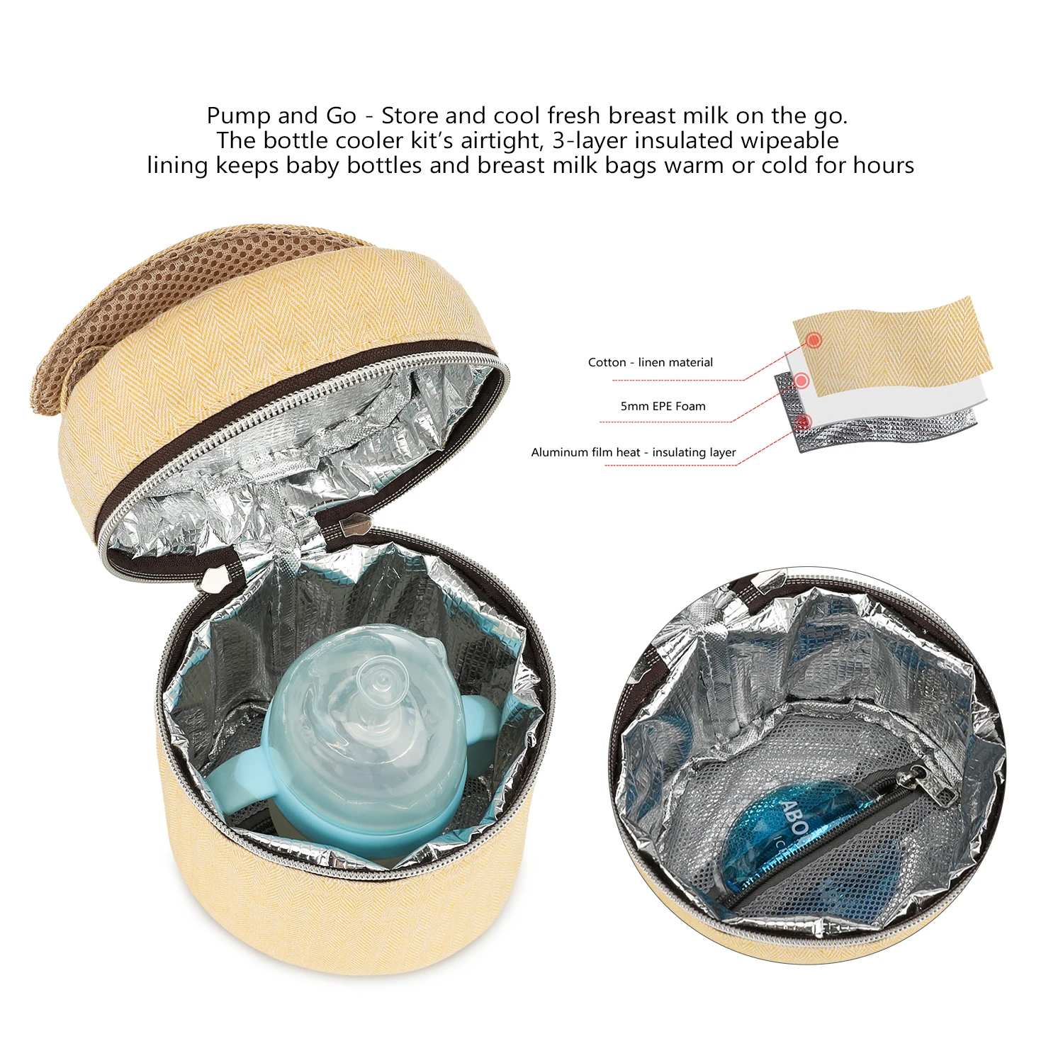 Bottle bag waterproof constant - огляд і ціна Baby Food Zip Lock Bag